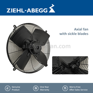 Ventilateur axial industriel à économie d'énergie ZIEHL-ABEGG FB050-VDK.4I.V4S 101632 pour ferme avicole, moteur à rotor externe, 500 mm - Product Image 4