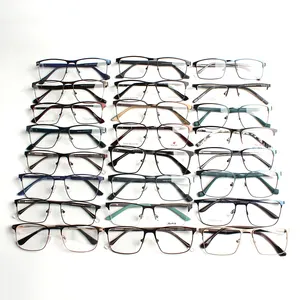 Cheap price assorted Eyeglasses frame metal eyewear frame stock ready Optical Eyewear designer glasses spectacle frames for shop