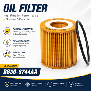 กรองน้ำมันเครื่องดีเซล <span class=keywords><strong>Ranger</strong></span> 3.2 ขายดี สำหรับรถกระบะฟอร์ด มาสด้า BT50 รุ่น BB3Q-6744-BA BB3Q6744BA 1720612 - Product Image 1