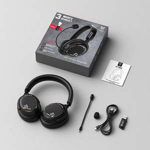 <span class=keywords><strong>Casque</strong></span> de jeu <span class=keywords><strong>sans</strong></span> <span class=keywords><strong>fil</strong></span> ONIKUMA GT886, Audifonos <span class=keywords><strong>Gamer</strong></span>, <span class=keywords><strong>Casque</strong></span> <span class=keywords><strong>Gamer</strong></span>, 3 modes, 2.4G, Bluetooth, pour PC, PS5, Switch, bureau - Product Image 2