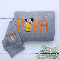 Cadeau significatif de fête des mères brodé portrait de maman sweat ou sweat à capuche hiver et automne tissu tissé avec logo 3D sur le devant