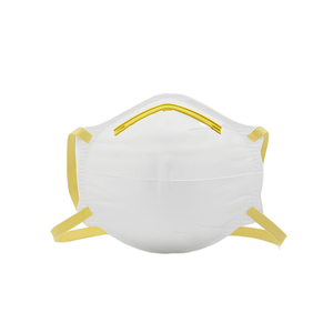 EN149 CE maschera facciale monouso a forma di tazza antipolvere soffiata a fusione Non tessuta FFP3 NR maschera antipolvere con fascia - Product Image 1