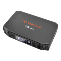 GTMEDIA GTX COMBO Android 9.0 Amlogic S905X3 Prise en charge DVB-S2X/S2/S 8K WiFi 2.4G/5G BT4.1 Ethernet 1000M