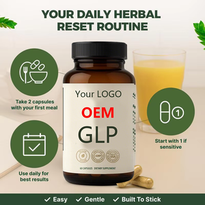 OEM Label Pribadi Baru Pengiriman Lintas Negara Eksplosif 60 Kapsul Berberine GLP-1 RESET Pertumbuhan Rambut Dewasa Grosir Pabrik - Product Image 2