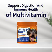Beiyuan Dog Multivitamin Soft Chews OEM Supplément pour le soutien des articulations, de la peau et du système immunitaire - Compléments alimentaires