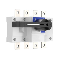 Nuevo interruptor de aislamiento de carga de alta calidad, interruptor de cuchillo Manual trifásico de cuatro cables 4P 160A, frecuencia de 380V, 50HZ