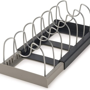 Organizzatore Domestico Regolabile Telescopico in PP, Portautensili Multifunzionale per Cucina, Portacoperchi per Pentole <span class=keywords><strong>da</strong></span> Forno OEM - Product Image 5