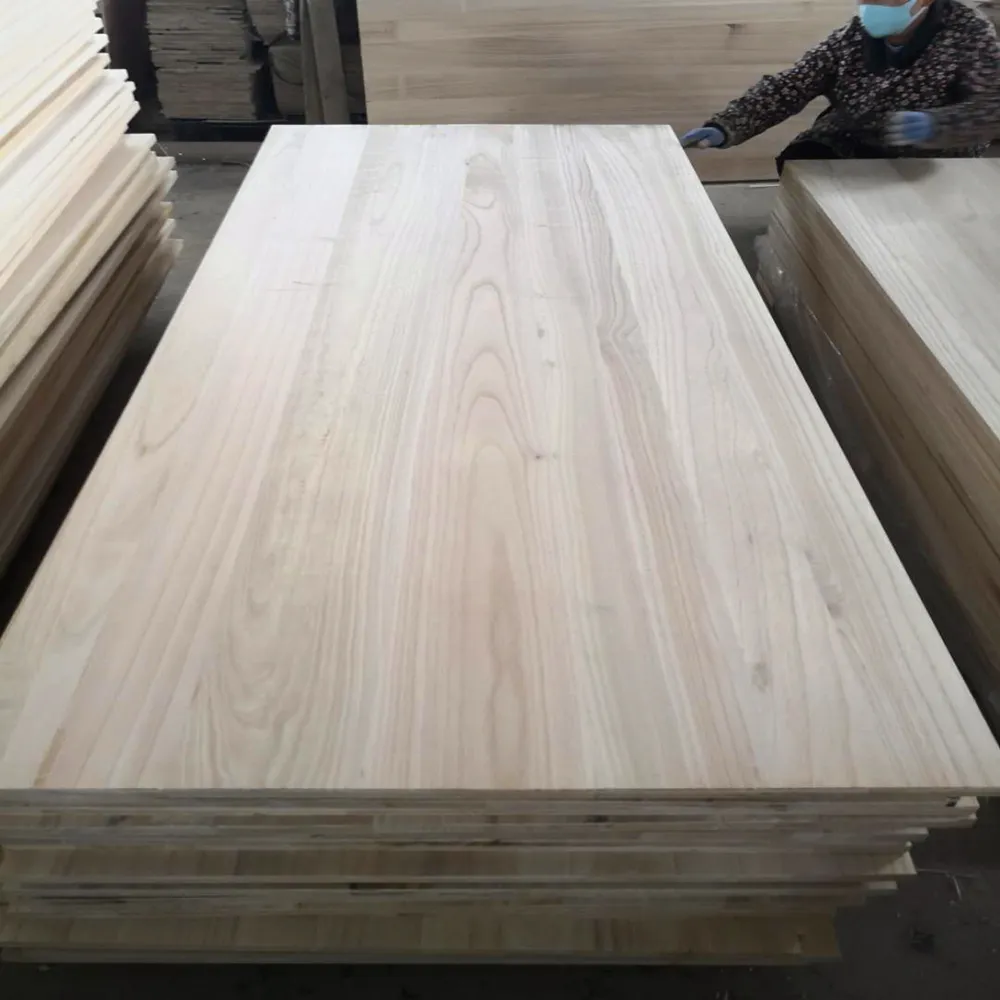 paulownia wood timber paulownia wood price m3 edge glued panels