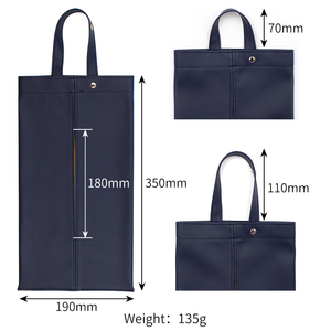 Boîte à mouchoirs suspendue en cuir PU couverture de mouchoirs de voiture couverture de mouchoirs de Camping tenture murale papier de <span class=keywords><strong>cuisine</strong></span> lingettes humides couverture - Product Image 6