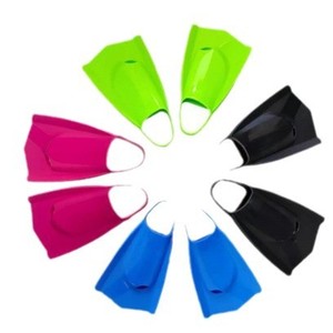 Palmes de plongée en apnée en silicone à talon ouvert, rigueur moyenne, équipement de natation et de plongée pour adulte - Product Image 3