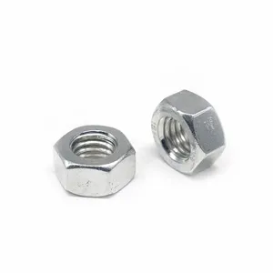 Dongguan Custom High Quality Hex Nuts Bolts Fasteners Galvanized Zinc Plated Car Auto Accessories Mining Applications ISO