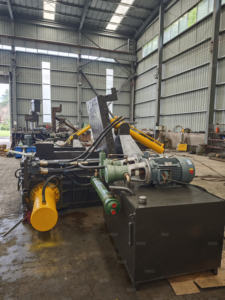 מכירות חמות שוק זה גרוטאות מתכת balers bale לחיצה מכונת לחיצה baling מכונת לחץ הידראולי baling מכונת העיתונות - Product Image 3