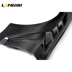 Accessoires extérieurs 2018-2023 Type-GTD Ailes latérales en fibre de carbone pour Ford <span class=keywords><strong>Mustang</strong></span> Ecoboost <span class=keywords><strong>GT</strong></span> - Product Image 5
