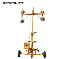 Chariot de manutention de verre Belift 200-400KG avec ventouse et rotation à 360° °   Rotation verrouillable pour le traitement en profondeur du verre