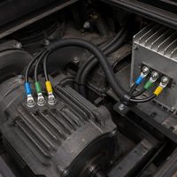 Câble moteur pour chariot élévateur électrique, haute tension, robuste, avec borne annulaire pour moteur de traction, directement de l'usine