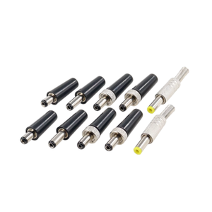מחבר זכר <span class=keywords><strong>DC</strong></span> <span class=keywords><strong>DC</strong></span> Power Plug DC005 5.5*2.1 מ\\\"מ/5.5-2.5 מ\\\"מ עם חיבור עגול - Product Image 6