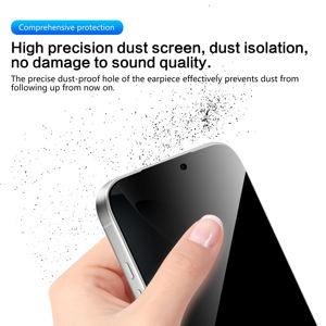 Aurey 2.5d 9h Anti protezione statica dello schermo del telefono cellulare in vetro temprato per Iphone 17 Pro <span class=keywords><strong>pellicola</strong></span> dello schermo del telefono - Product Image 5