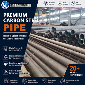 ท่อเหล็กคาร์บอน SAW S235JR S355JR รีดร้อน ขนาด 325 มม. หนา 16 มม. Sch120 ASTM A106 ทนแรงดันสูง - Product Image 1