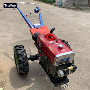 Hochleistungs-18-PS-Handtraktor mit Dieselmotor und Rotationskultivator für Bodenvorbereitung und Dammformung - Product Image 3