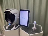 Miroir numérique intelligent 3D Bitmoji A6 multilingue, 36 millions de pixels HD, scanner facial, analyseur de peau pour usage domestique et commercial