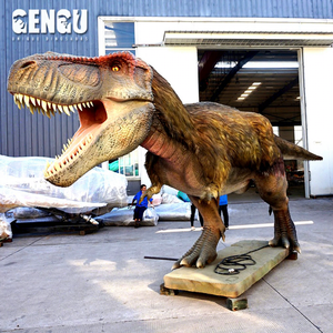 T-Rex en métal de l'usine de dinosaures de Zigong pour les écoles, les jardins d'enfants, les garderies, les aéroports, les centres commerciaux, les parcs d'aventure - Product Image 1