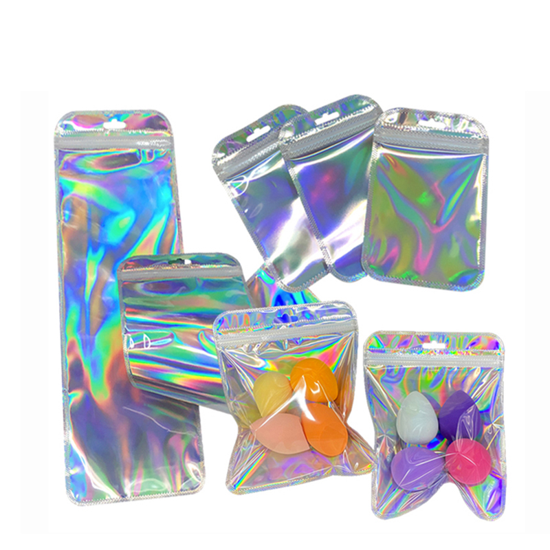 silver hologram