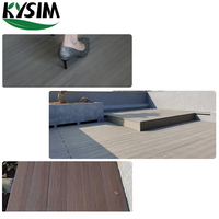 Plancher en bois composite pour l'extérieur, offre spéciale, sans fentes, à vie, nouveau modèle