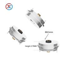 Connecteur électronique magnétique pogo 1pin courant élevé 3A rond 5.0mm/8.0mm/8.5mm/10.0mm pogo pin