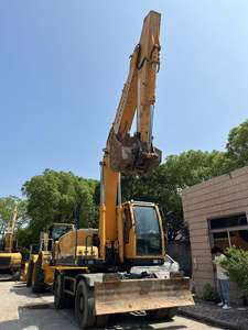 Excavatrice de roue de Hyundai d'occasion de 21 tonnes Prix raisonnable 210-9 Excavatrice 210W-9s avec pelle de pneu de 210W 9t - Product Image 6