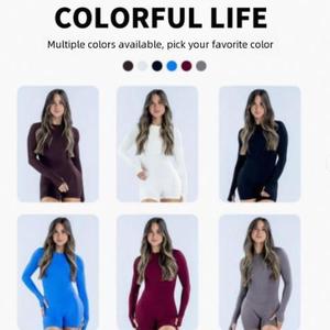 Nouvelle Combinaison de Sport Femme Dos Nu pour Fitness et Course à Pied, Justaucorps de Yoga Rehausseur de Hanches, Combinaison de Gym pour Femme - Product Image 6