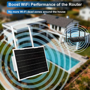 Extensor <span class=keywords><strong>WIFI</strong></span> Portátil de 27000mAh con Energía Solar, 2.4G 300Mbps, Largo Alcance, Impermeable, con Firewall Inalámbrico - Product Image 3