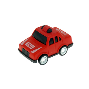Taxi Giocattolo a Retrocarica in Plastica 6.5CM, Auto Taxi Giocattolo a Retrocarica per Bambini 75mm, Giocattoli a Capsula a Sorpresa - Product Image 5