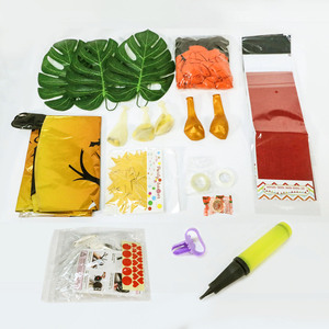 Gonfleur <span class=keywords><strong>de</strong></span> <span class=keywords><strong>ballon</strong></span> arc d'hélium 3 en 1 ensemble pour la décoration <span class=keywords><strong>de</strong></span> fête jaune et <span class=keywords><strong>noir</strong></span> feuille magique halloween ballons arc kit - Product Image 4
