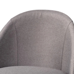 Nordic <strong>Grey</strong> High <strong>Bar</strong> <strong>Stools</strong> With Back - Product Image 4