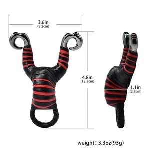 Nuevo Tirachinas de Metal de Aleación con Forma de Cabeza de Oveja y Lazo, para Caza al Aire Libre, con Banda Elástica - Product Image 4
