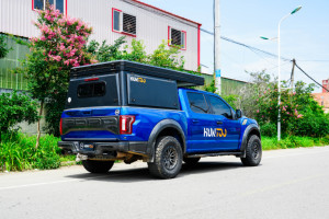 Huntoo Nouvelle auventeuse compacte pliable en aluminium pour pick-up 4x4 tout-terrain, robuste, étanche et facile à installer - Product Image 5