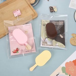 Barre de crème glacée réaliste et croustillante - 13,5 cm - Jouet moelleux - Texture collante en PU à récupération lente - Cadeau anti-stress pour enfants et adultes - Product Image 2