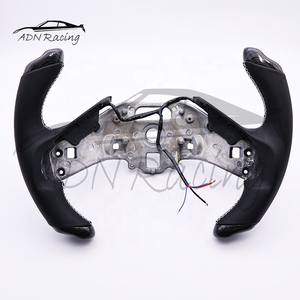 <span class=keywords><strong>Volant</strong></span> chauffant en fibre de carbone style <span class=keywords><strong>F1</strong></span> pour Corvette C8 Stingray / Z06 2020-2026 - Product Image 4