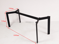 Cadre de table à manger de haute qualité pieds de base pieds de table à manger détachables pieds de bureau