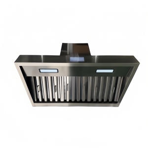 36 Inch 1000m/hr Electric <b>Kitchen</b> Cooker Hood Touch Screen Control Auto <b>Timer</b> Baffle Filter Stainless Steel Household Commercial - Product Image 4