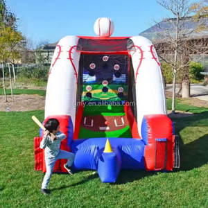 GMY Inflatables Commercial PVC <span class=keywords><strong>Mini</strong></span> jeu de baseball pour enfants adultes Jeu de sport gonflable pour carnaval - Product Image 4