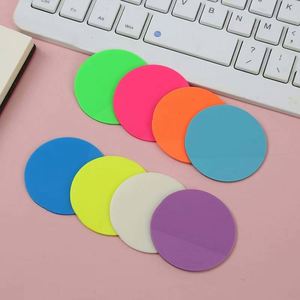 Pegatinas de Índice Transparentes Autoadhesivas en Forma de Corazón Fluorescente, Personalizables, para Oficina, Material Escolar, Marcadores de Notas - Product Image 6