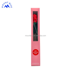 Chocolate con <span class=keywords><strong>Leche</strong></span> Premium <span class=keywords><strong>en</strong></span> Forma de Rosa <span class=keywords><strong>en</strong></span> <span class=keywords><strong>Caja</strong></span> de Regalo Rosa de San Valentín, 20 g, 12 Meses, Chocolate Romántico para Momentos Especiales - Product Image 4