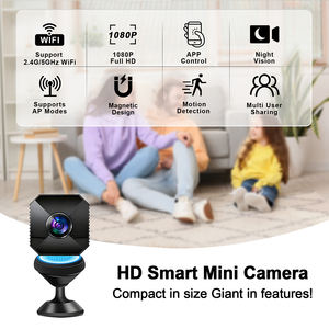 Mini Telecamera di Sicurezza WiFi Portatile HD 4K con Rilevamento Movimento, Archiviazione Cloud/SD, Visione Notturna e Grandangolo - Product Image 3