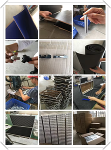 맞춤형 악기 케이스 <span class=keywords><strong>OMAX</strong></span> 40X-2000X 삼안 화합물 교체 가능한 LED 현미경 상자 폼 컷 알루미늄 상자 휴대용 - Product Image 5