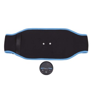 Masajeador abdominal inalámbrico de microcorriente, cinturón de pulso, compresa caliente con calor para masaje de espalda baja de cintura de vientre - Product Image 1