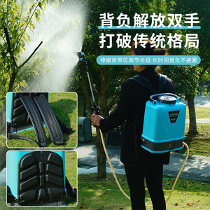 Pulvérisateur électrique à dos 10L avec batterie au lithium pour usage en jardin - Product Image 3