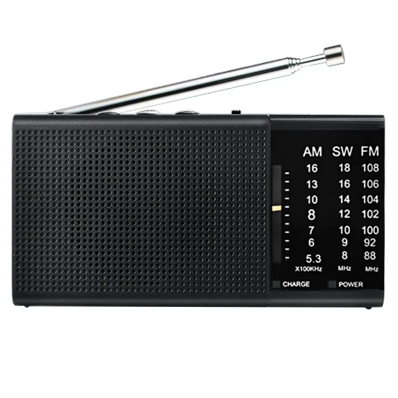 미니 휴대용 라디오 USB/TF MP3 플레이어 FM/AM/SW 3 밴드 라디오