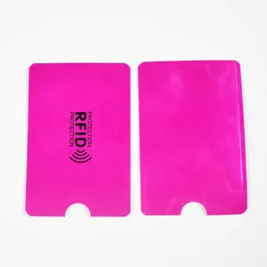 RFID Blocking Sleeves Secure Card Protector Anti-Scan Card Sleeves