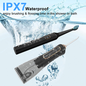 Kit de Nettoyage Buccal Double Fonction : Hydropulseur <span class=keywords><strong>Dentaire</strong></span> et Brosse à Dents Électrique Étanche IPX7 – Vente en Gros Petites Séries OEM - Product Image 4
